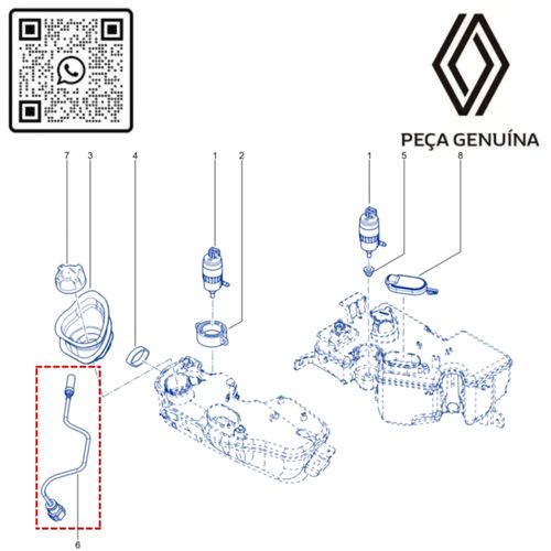 RN 65616R 164465616R MANGUEIRA DO RESERV. DE PART. FRIO KWID - 4